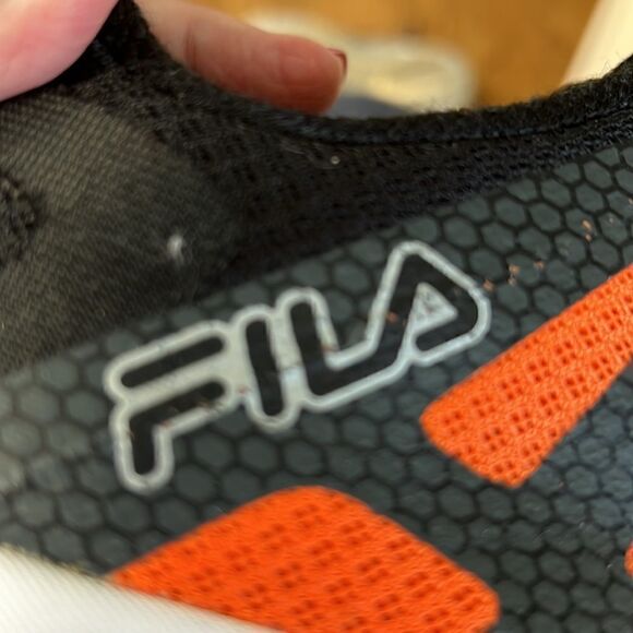 Fila Gray and Orange 11 Well-loved - Picture 4 of 9